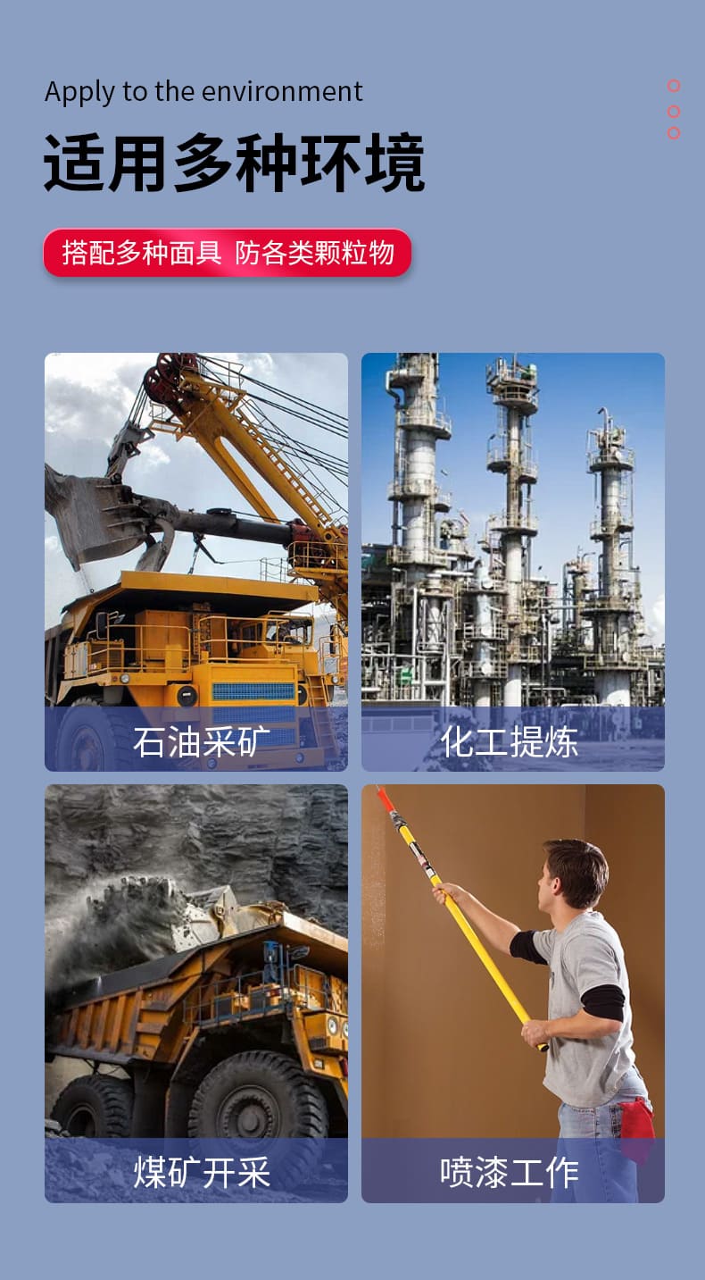 3M 2096CN P100 KP100 滤棉（过滤各类颗粒物及酸性气体异味）